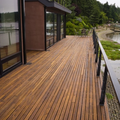 DECK STAINING
